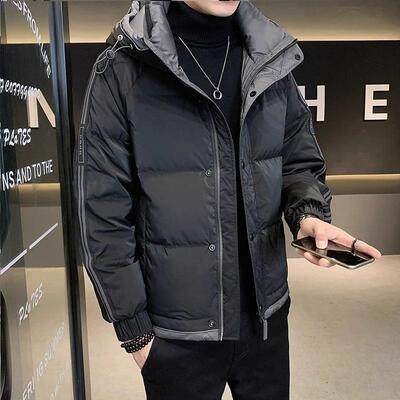 男士羽绒棉服短款2025冬季新款棉衣服棉袄子加厚冬装保暖外套男