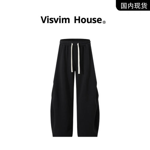 【品牌现货】VISVIM SHINY美式复古扎染渐变阔腿休闲直筒长裤男
