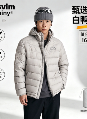 VISVIM SHINY三防冬轻薄90绒160g充绒连帽排骨羽绒服男女情侣外套