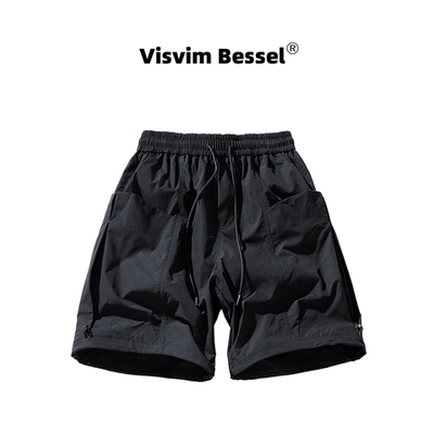VISVIM五分裤男冰丝休闲运动短裤