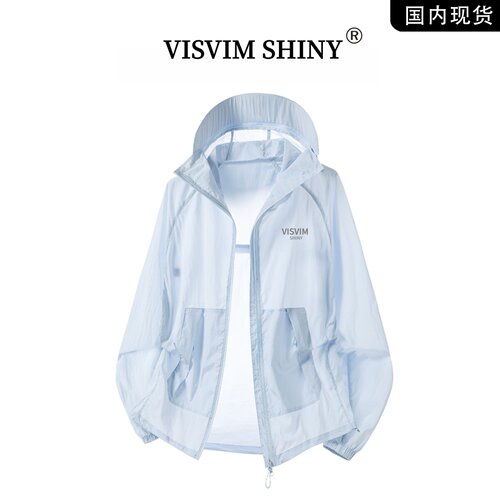 VISVIM SHINY新款防晒衣女夏防紫外线透气冰丝防晒服罩衫薄款外套