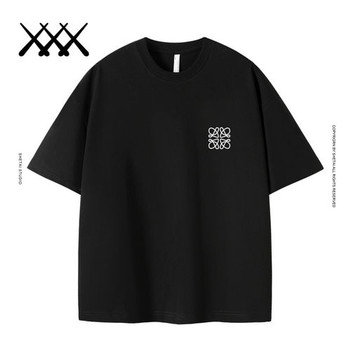 VISVIM BESSEL日系复古男士短袖t恤夏季潮牌小众设计感宽松上衣男
