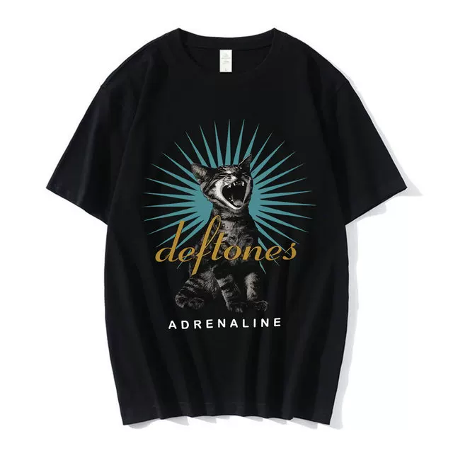 Футболка тура DEFTONES Around the Fur Tour Band Concert Punk Хип Хол