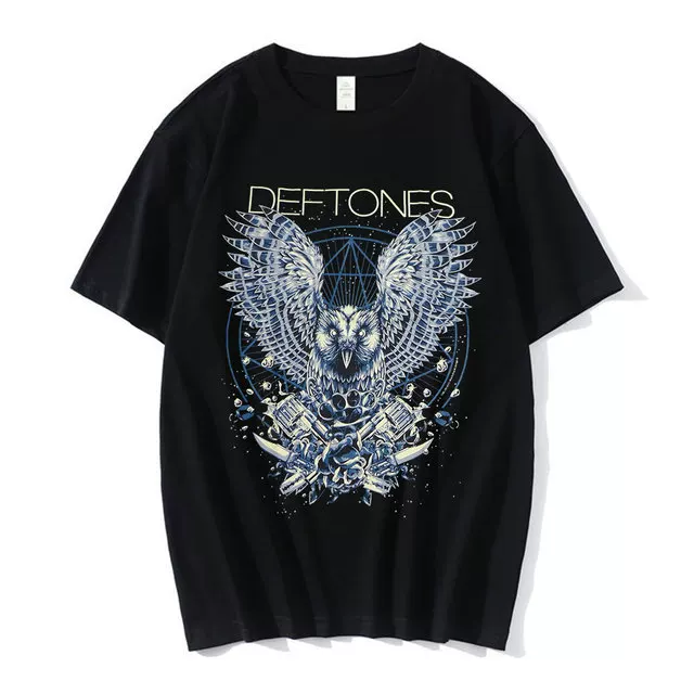 Футболка тура DEFTONES Around the Fur Tour Band Concert Punk Хип Хол
