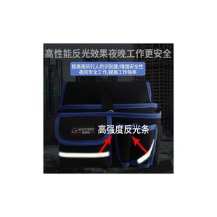 电工工具包帆布耐磨特厚木工水电工小号多功能大容量五金工具腰包