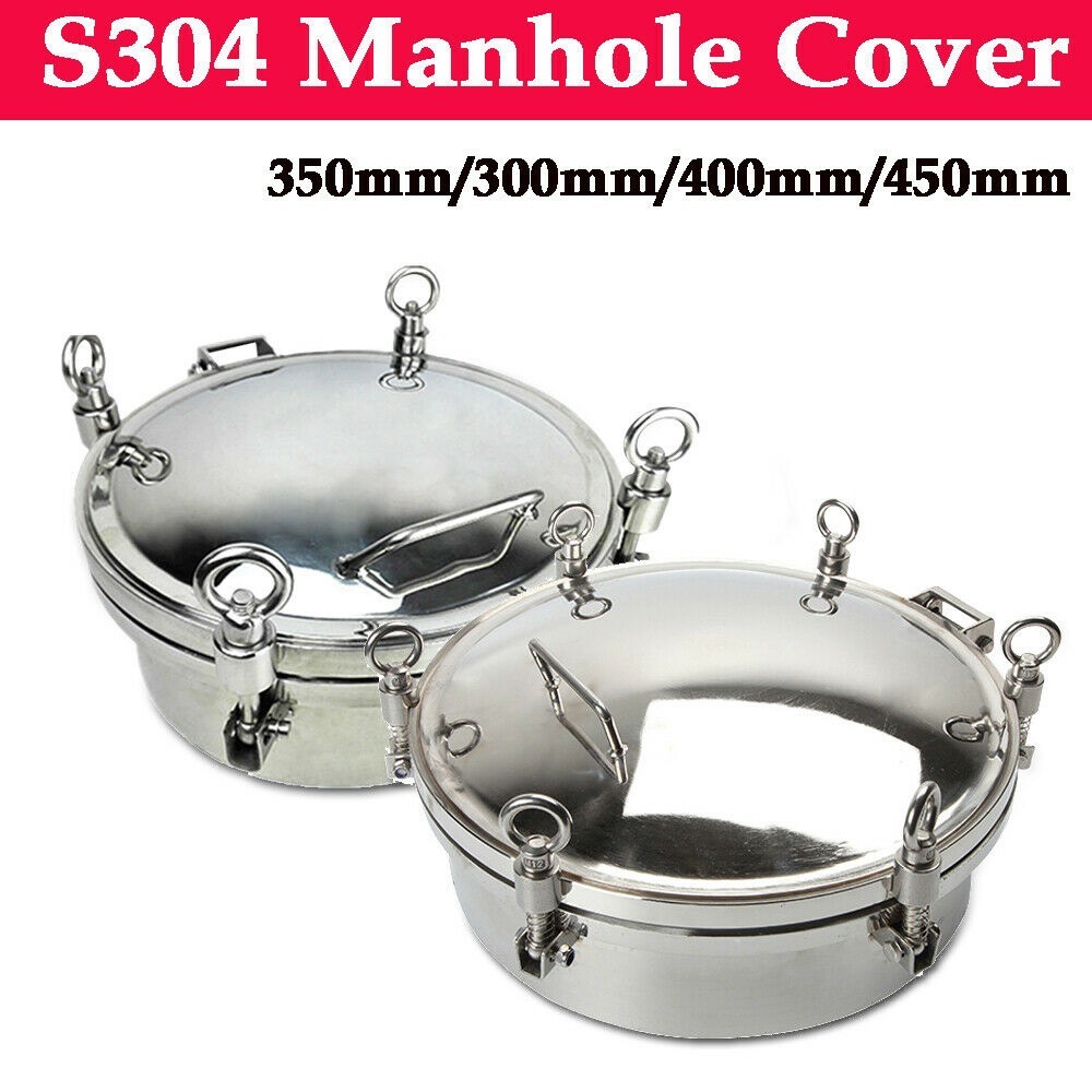 不锈钢吊环人孔，法兰密封压力人孔，容器人孔 Sanitary Manhole