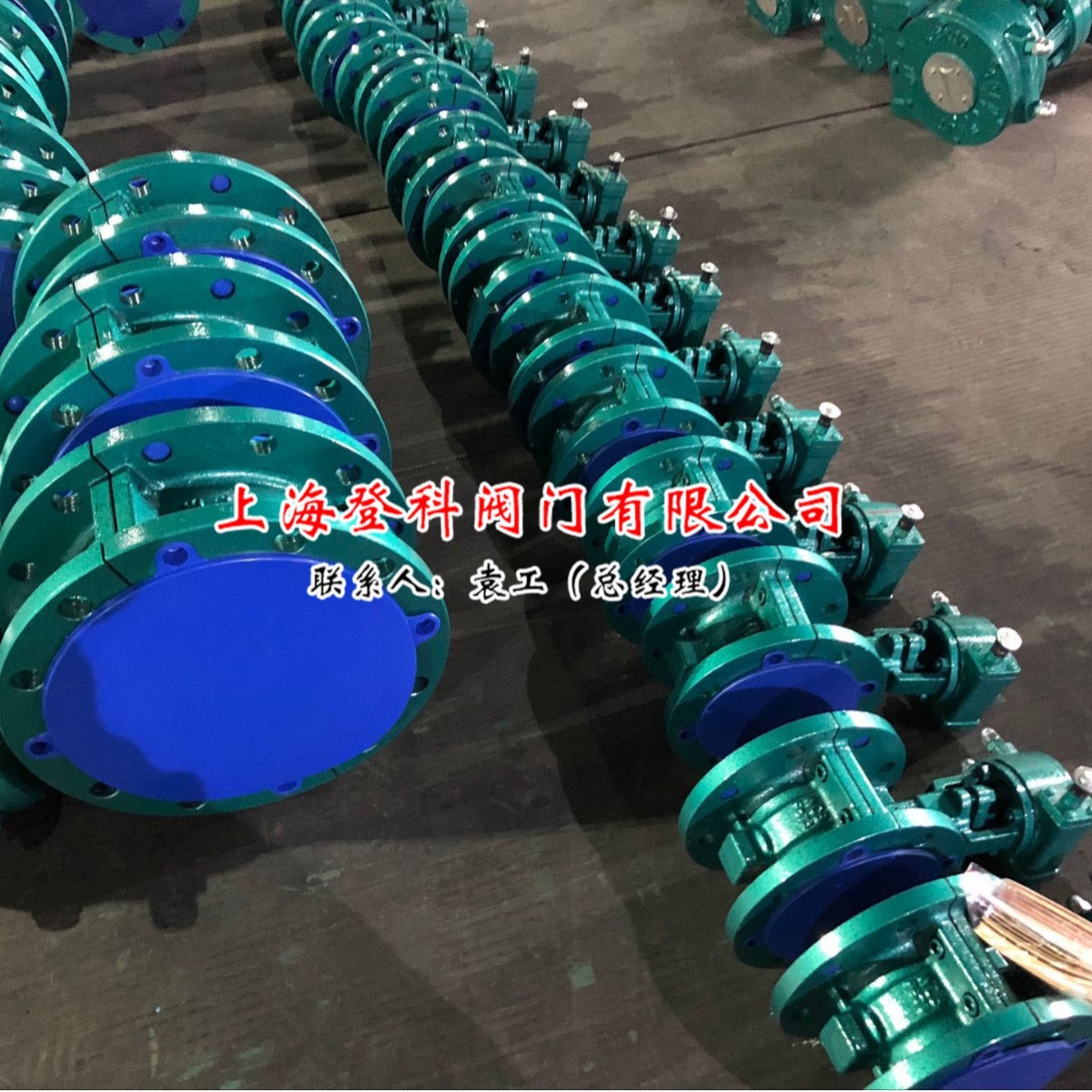 上海阀门厂家D341F46-16C DN250衬氟 法兰蝶阀全衬 手动涡轮耐腐
