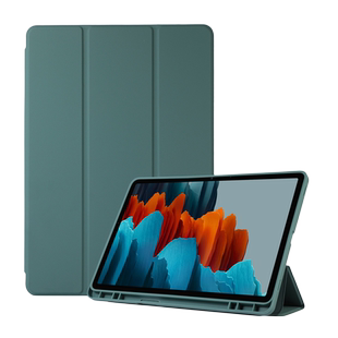 适用三星平板S8保护套Tabs8+带笔槽s6lite皮套12.4寸galaxytabs7fe透明S8ultra硅胶14.6电脑保护s7 fe软plus