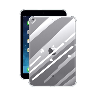 适用2017款iPad Pro12.9寸透明壳2015苹果iPadpro12.9英寸第 2 代硅胶保护套 A1670气囊por软壳A1584全包外壳