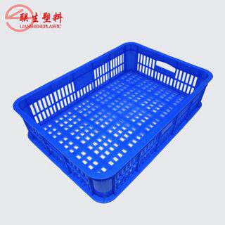 11号塑料胶箩蔬果周转箩物流运输箩货车运输塑料胶箩605*420*150