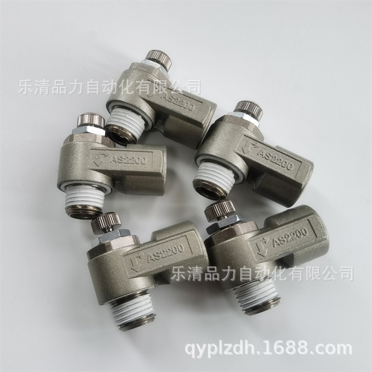 SMC速度控制阀AS2200/AS2210/AS3200/AS3210-01-02-03-S-N-SN-J-F