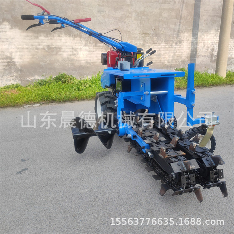 链条式开沟机 柴油手扶链式农作物开沟设备果园挖沟机,农机/农具/农膜,耕种机械/微耕机/开沟机,淘宝优惠券,粉丝福利购,淘宝优惠卷