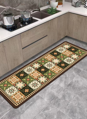 美拉德50*160cm厨房垫床边毯飘窗垫阳台现代简约吸水耐磨地毯地垫