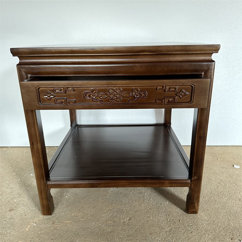 纯全实木小方几客厅小茶几沙发侧边角几边桌新中式小方桌正方简约 - 封面