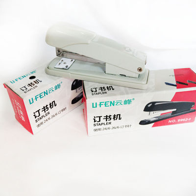 订书机云峰9962-1中型订书机常规装订机公学生用小号钉书器