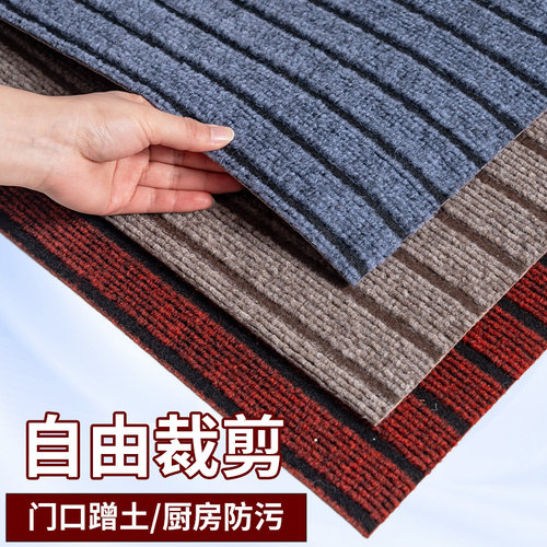 家用脚垫门口进门蹭土除尘入户门地垫防滑吸水厨房整铺耐脏可裁剪