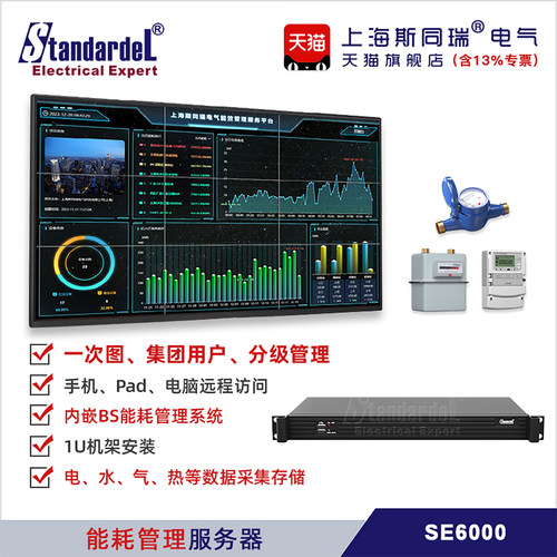 集团用户能耗监控服务器能耗管理