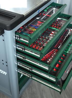 汽修工具柜套装352件重型七层工具车带工具抽屉式汽车维修工具箱