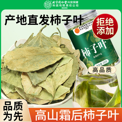 【北京同仁堂】霜后柿子叶正品