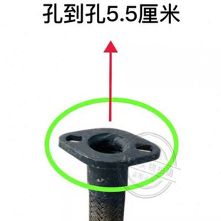 极速电动车增程器消音器排气软管发电机改装软管柴油W机消音器排