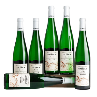 德国原瓶原装进口雷司令11.5度摩泽尔Qba半干白葡萄酒750ml整箱