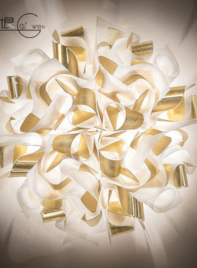 意大利Slamp进口Veli简约现代客厅餐厅玄关楼梯走廊壁灯磁吸底座