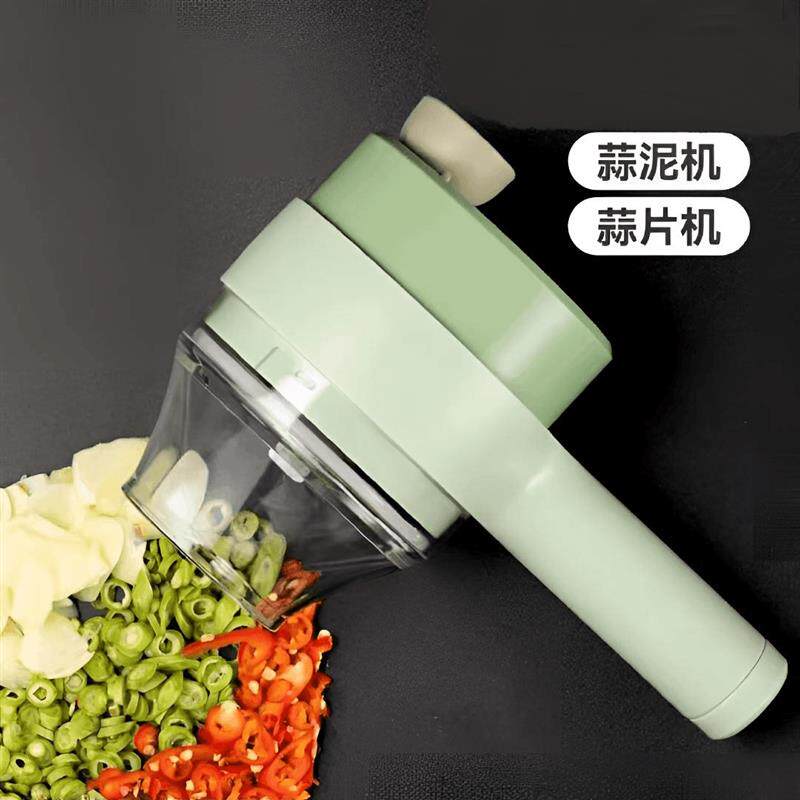 【下单立减50】切菜器厨房家用捣蒜切蒜蓉片葱辅食器自动削皮器