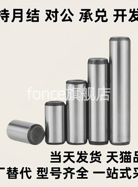 圆柱销MMS销钉精密 MS4-6 8 10 12 15 30 35 40455060 直杆型定位