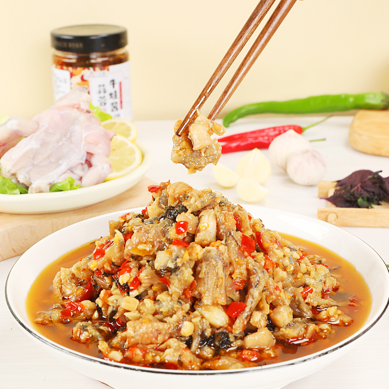 【配料干净|无抗】蒜蓉牛蛙酱