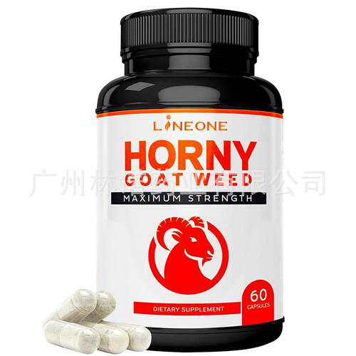 Horny Goat Weed Capsules with Maca,Tongkat Ali-1500mg60 cap