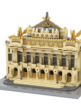 setbricks积木卡尼尔宫-巴黎歌剧院组装拼装模型高砖零件MOC玩具