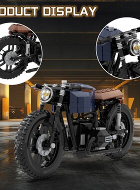 SETbricks 宝马 R100  小颗粒积木兼容益智儿童玩具套装拼插礼品