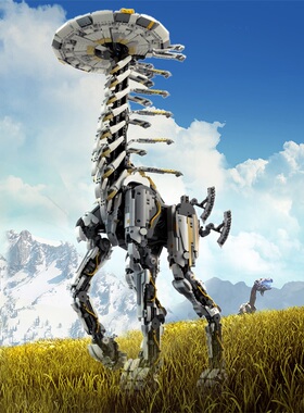 SETbricks积木地平线长颈兽1米高大型高难度模型拼装爆款玩具