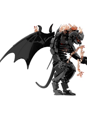 SETbricks积木MOC指环王小炎魔电影角色还原组装拼装玩具模型礼物