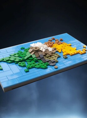 SETbrick 马塔努伊岛 颗粒积木兼容益智儿童玩具套装拼插礼品