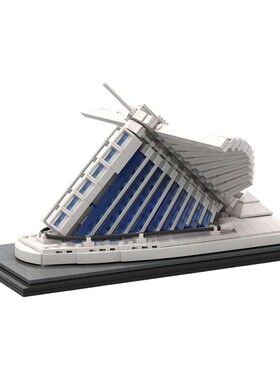 setbricks积木密尔沃基艺术博物馆组装拼装模型高砖零件MOC玩具