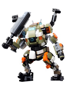 setbricks积木BT7274泰坦陨落2组装拼装模型高砖零件MOC玩具