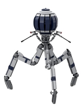 SETbricks积木星球大战三联机器人装甲机甲模型电影拼装玩具