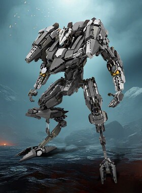 SETbricks  鲭鲨  小颗粒积木兼容益智儿童玩具套装拼插礼品