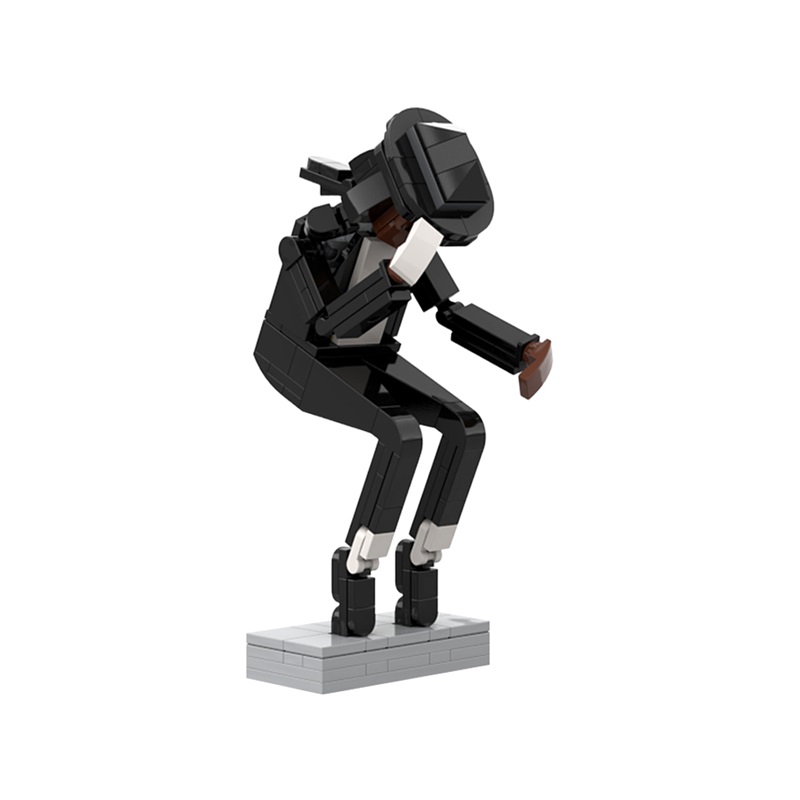 SETbricks积木MJ迈克杰克逊MichaelJackson人物模型摆件玩具