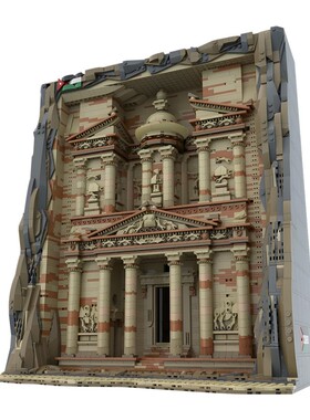 setbricks积木夺宝奇兵—佩特拉金库组装拼装模型高砖零件MOC玩具