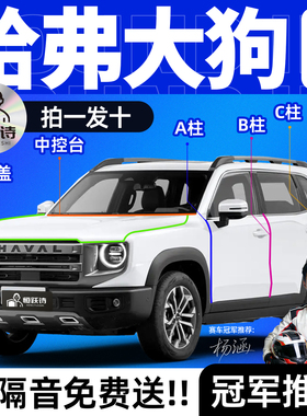 26款哈弗大狗汽车专用隔音降噪密封条车门缝车窗全车plus玻璃二代