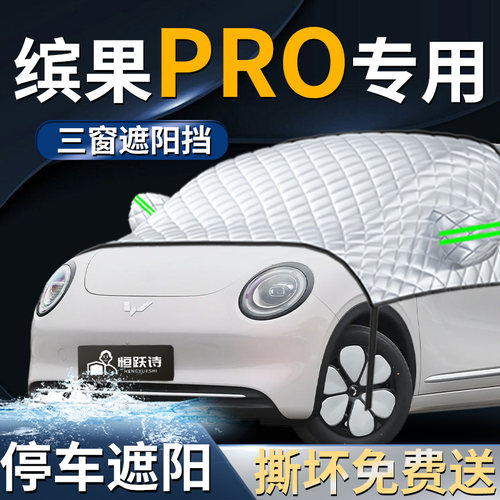 【五菱缤果PRO】专用遮阳前挡
