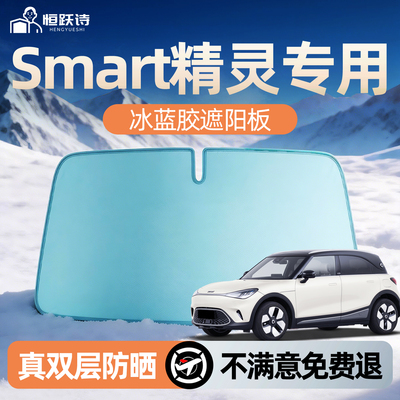 【Smart精灵】双面冰蓝胶遮阳挡