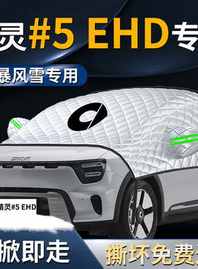 Smart五精灵#5号ehd汽车专用遮雪挡防霜车前挡风玻璃防雪防冻车罩