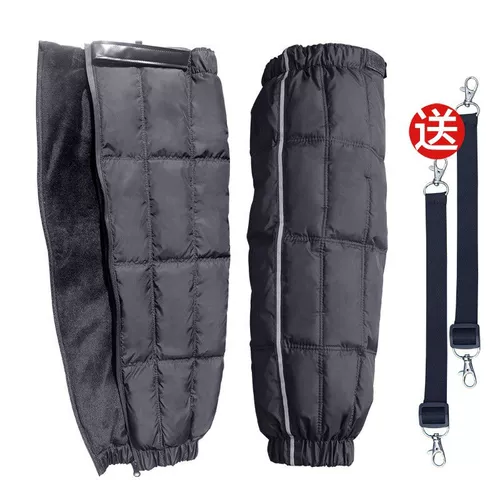 Удерживающие тепло демисезонные наколенники с пухом, электрические защищающие от холода гетры