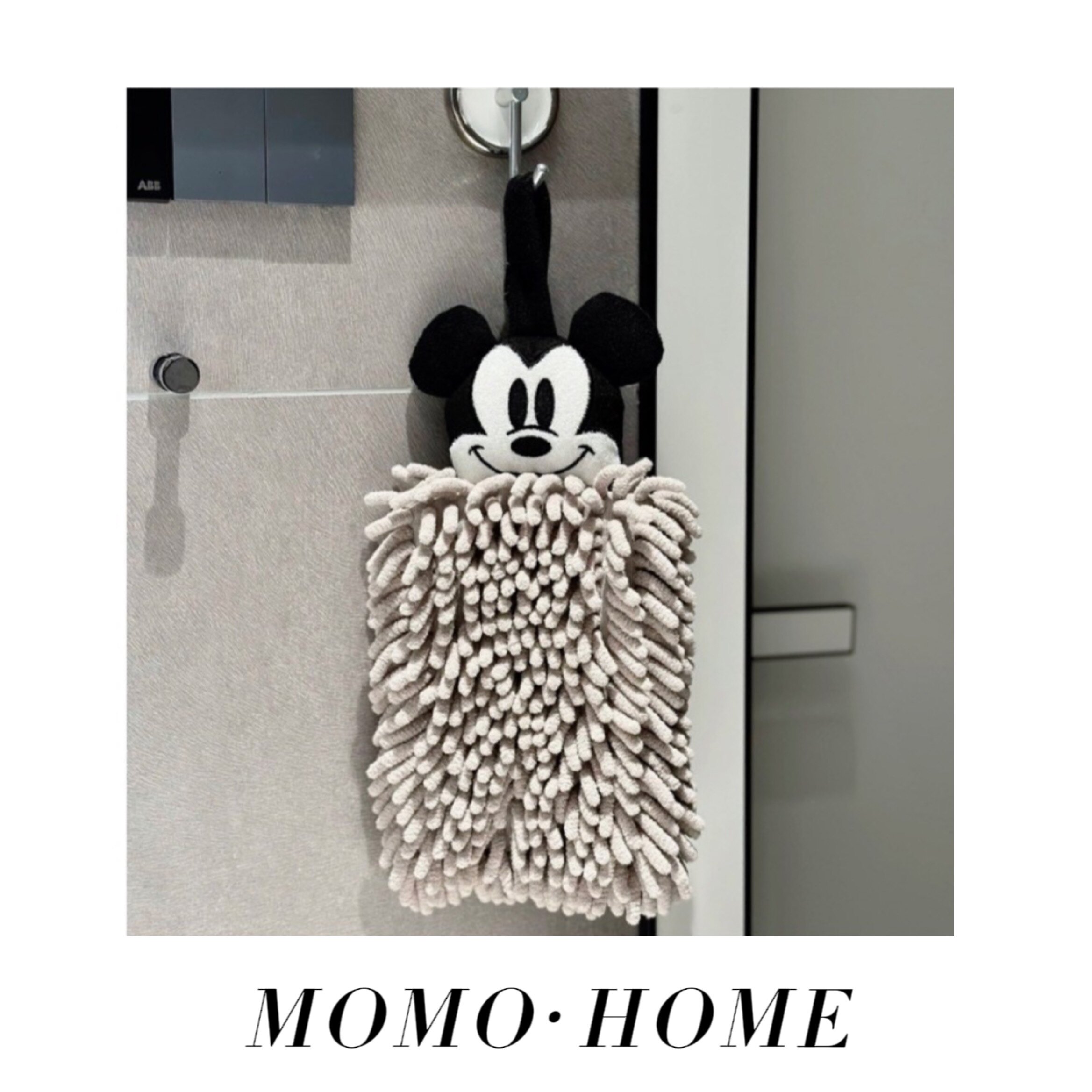 MOMO 擦手巾卡通可爱的唐老鸭黛西挂绳毛巾速干细纤维擦手巾