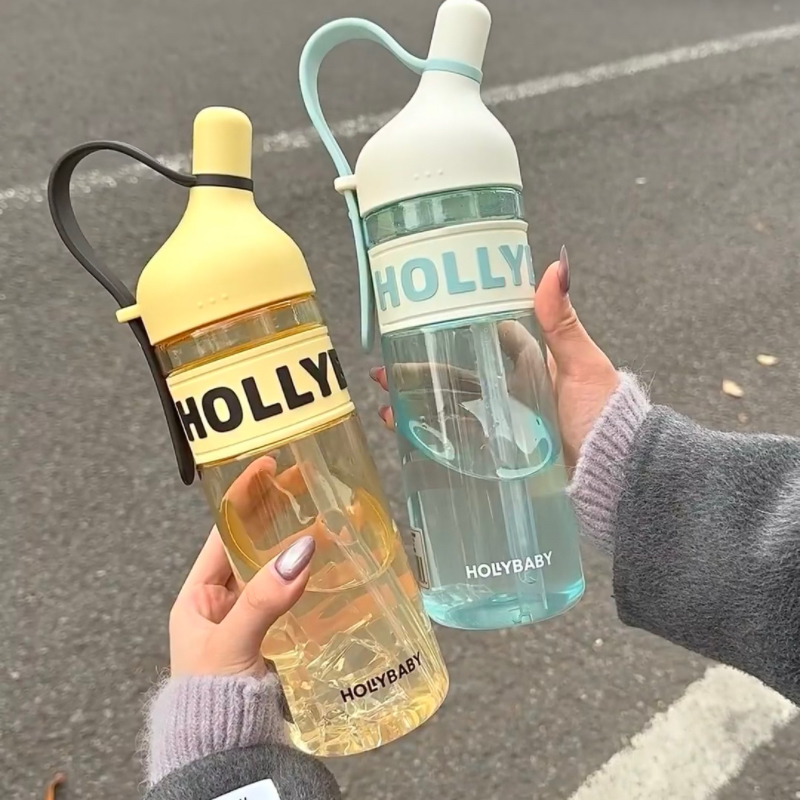 hollybaby吸管杯女生高颜值
