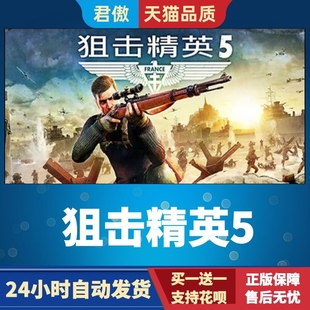 Steam PC正版游戏 狙击精英5 Sniper Elite 5 射击 动作冒险 君傲
