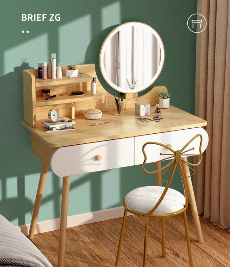Dressing table bedroom receiving cabinet makeup table Mirror